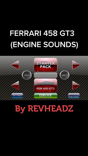 Revheadz Ferrari 458 GT3 Engine Sounds Game