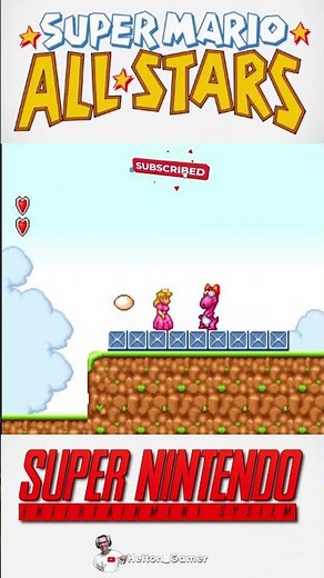 Super Mario All-Stars Super Nintendo #retrogaming