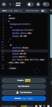 CSS Battles Daily Target 3rd January 2026 Solution | 183 chars | CSS Challenges #cssbattles #css
