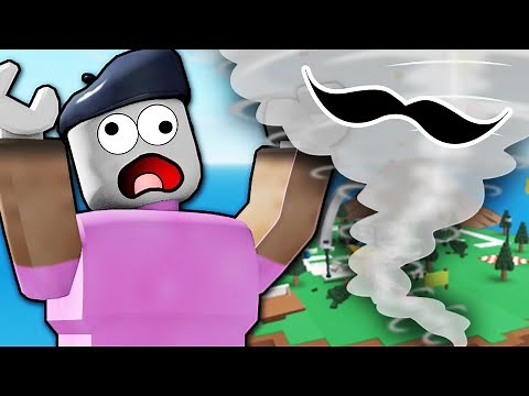 TORNADO DESTROYS MY MUSTACHE?? | Roblox