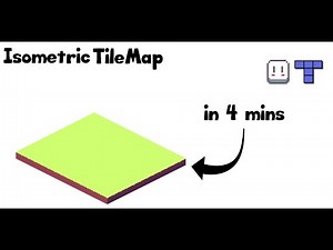 How to make Isometric Tilemap in just 4 minutes| Aseprite| Corner