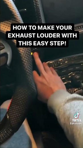 How To Make your Exhaust Louder with this Easy Step 👀
