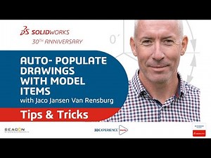 SOLIDWORKS Tips & Tricks: Auto-Populate Drawings with Model Items | BEACON