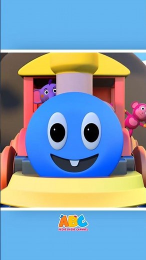 Alphabet Song for Kids 🚂- Learn ABC on the Train #shorts #nurseryrhymes #kenttheelephant