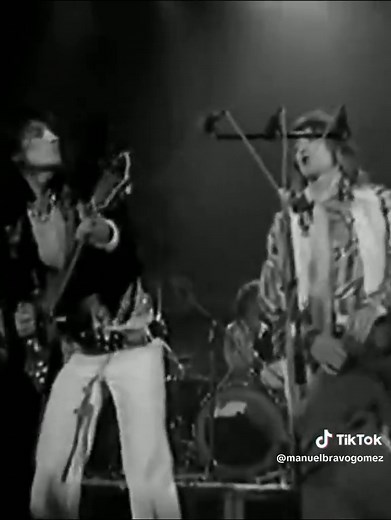 Ronnie Wood, Keith Richards & Rod Stewart Live in 1974