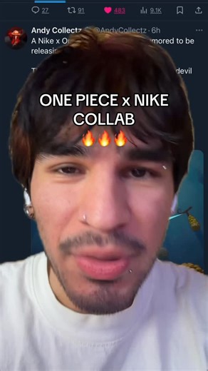 Animefreq on Instagram: "YOOOO A ONE PIECE NIKE COLLAB BOUT TO BE SO FIREEEEE #anime #onepiece #luffy #animememes #onepiecefan #monkeydluffy #mugiwara #zoro #sanji #onepiecememes"