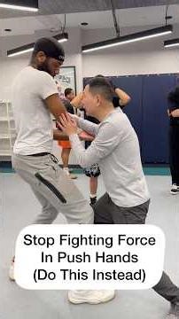 Push Hands: How to Absorb Force with Relaxed Joints (DO NOT Fight with Resistance)