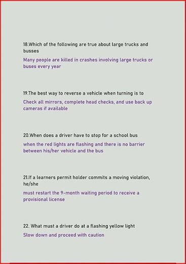 Drivers Ed Final Mva Actual 50 Questions And 100 Verified Co video