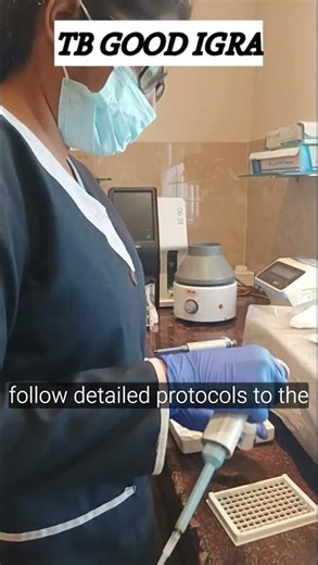 HOW TO TEST TB GOLD IGRA #laboratory