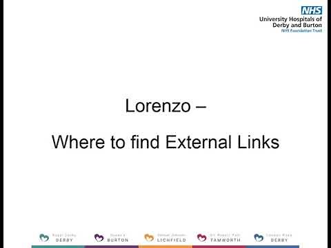 How to Access Patient Casenotes from Lorenzo