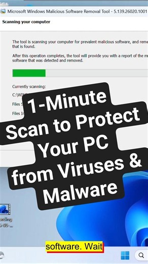 1-Minute Scan to Protect Your PC from Viruses & Malware