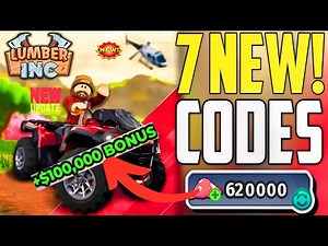 🎄CHRISTMAS⚠️UPDATE-TRAILERS💥|CODES|- LUMBER INC ROBLOX CODES- CODES FOR LUMBER INC