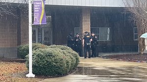 Code red lockdown lifted at Hilburn Academy