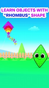 Rhombus time! 💎✨ This reel shows little ones what a rhombus looks like using fun, everyday examples. Short, sweet, and just right for preschool minds. Learning shapes has never been this easy or fun! #learning #shapes #rhombusshape #prekteacher #homeschooling #firstgradeteacher #toddlerlearning #toddleractivities #teachingkids #kindergartenteacher #kidsactivities #learningthroughplay #funlearning #educational #preschoolactivities #instakids #kidsreels #reelsvideo #viralreels #learnwithlucas #lu