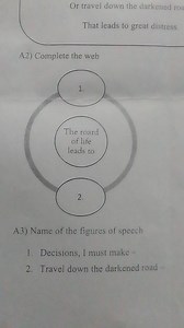 A2) Complete the web[Diagram of a web with the central node c... | Filo