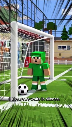 Minecraft Lag Scores a Goal ⚽💀