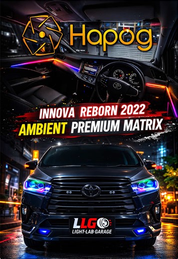 Ambient ya guys bukan ambeyen 🙂‍↔️🙂‍↔️🙂‍↔️ Yakk, ini adalah Ambient Light Premium Matrix yang baru aja kita pasang di Innova Reborn 2022. Bisa di ganti-ganti warnanya cuma dari HP aja 🤯 Yang tertarik langsung aja DM atau WA admin yak 😉 @lightlab.bali @lightlab.bali @lightlab.bali LIGHT LAB GARAGE Telp/Whatsapp : ☎️ 0877-2213-3777 🗓️ Thursday - Tuesday ⌚️ 09.00 - 18.00 #lightlabbali #lightlabinnovareborn #lightlabambientlight #ambientlight #ambientlightinnova