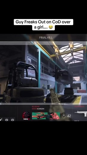 Guy Freaks Out on CoD Over a Girl