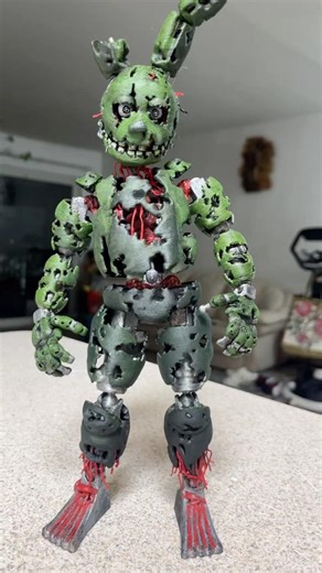 Custom 1ft spring-trap action figures, I’m new, to see more look at my tt DD•ARTs