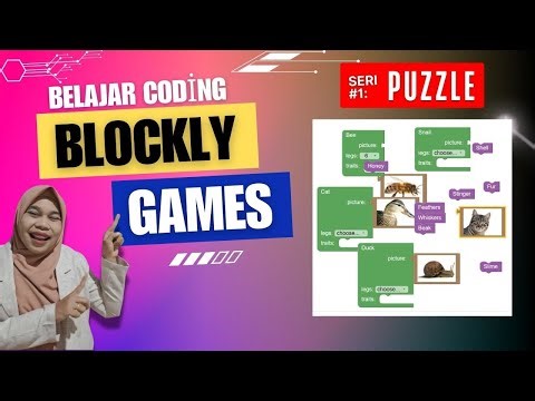 Blockly Games Tutorial: Solve the Puzzle (Level 1) Learn Coding for Beginners!
