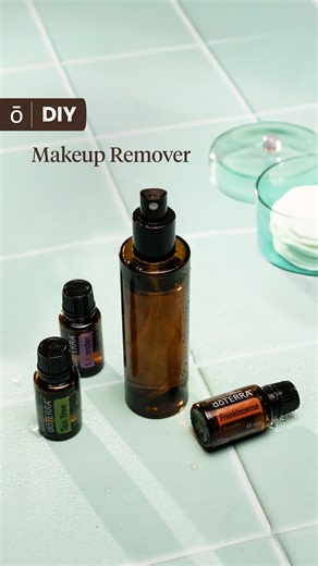 doTERRA Essential Oils Europe on Instagram: "Give your skin the love it deserves, the doTERRA way. 💜 This simple, gentle DIY makeup remover is crafted with skin-loving ingredients like Fractionated Coconut Oil, vegetable glycerin, witch hazel and a trio of essential oils: Lavender, Tea Tree, and the beloved Frankincense. It cleanses, refreshes, and leaves your skin feeling soft, nourished, and ready for whatever comes next. You’ll need: ✨ 120 ml distilled water ✨ 2 tsp witch hazel ✨ 1 tsp veget