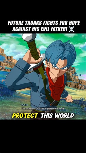 Future Trunks Fights For Hope Against His Evil Father! 🤯 #crashout #majinvegeta #sparkingzero #dbz