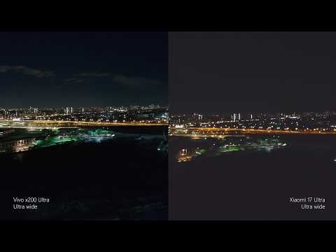 Vivo 200 Ultra vs Xiaomi 17 Ultra | Video camera comparison
