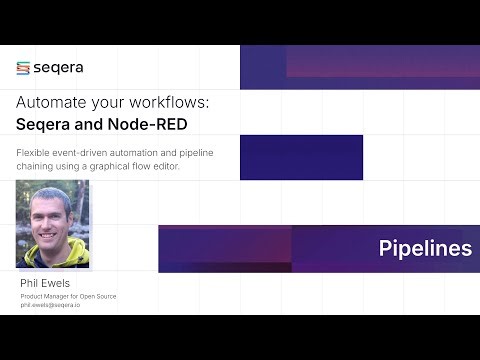 Node-RED + Seqera: Launching and Monitoring Pipelines