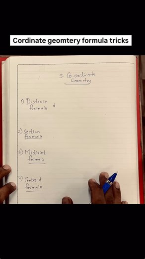 SHIVAM BHAIYA | 10th Class on Instagram: "📚 Caption: Coordinate Geometry ke Formulas yaad rakhna ab easy 🔥📐 Is video me ek smart trick batayi hai jisse saare formulas easily yaad ho jaayenge 💯 Class 10 Maharashtra Board students ke liye must-watch 🚀 Board exam me full marks ka shortcut ✨ #Hashtags: #Class10 #CoordinateGeometry #MathsTricks #FormulaTrick #Algebra #MaharashtraBoard #SSCBoard #BoardExam2026 #MathsMadeEasy #ScoreHigh #SmartStudy #ExamTricks #StudyWithMe #MathsPreparation #Geome