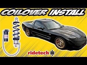 Installing RideTech TQ Coilovers on a C5 Z06 Corvette