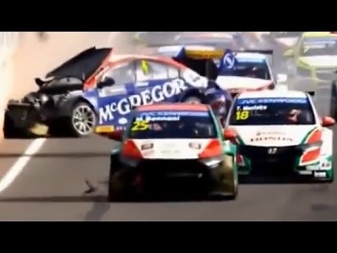 悲惨すぎる！見たらトラウマになっちゃうかも！？カーレース事故現場の一部始終！