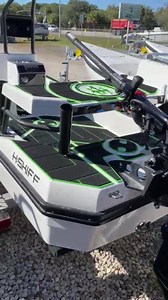 Sneak Peak of the H-Skiff 13ft Micro Skiff from Hayaari Marine out of Abu Dhabi heading to Line Cutterz Fishing and Outdoors!! 20 ponies, seats 2, takes up very little garage/ yard space and draws just a bit more water than a kayak 😱😱 | Line Cutterz, LLC.