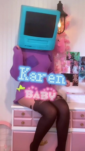 This is for everyone who compared me to karen ( つ•̀ω•́)つ💕 #tvhead #cosplay #spongebob #karen #tvheadgirl #tvheadcosplay