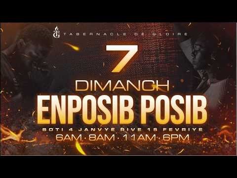 Enposib,Posib! | 02-15-26 | Gregory Toussaint | Shekinah.fm