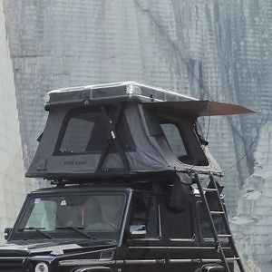 [Hot Item] Automatic Hard Shell Rooftop Tent with Transparent Roof for Stargazing