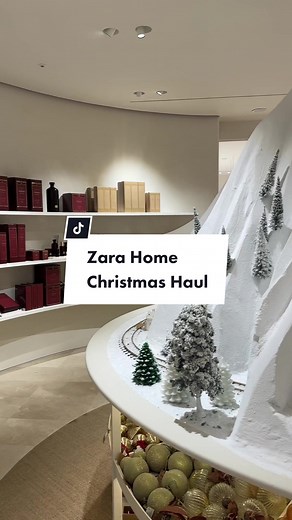 Episode 1 | Zara Home Christmas Haul. It’s that time of the year and in the UK we don’t waste any time to start styling and organising our home decor with Christmas decorations and accessory ideas from @zarahome, to create the perfect festive and cosy aesthetic, as 2022 comes to a close. I visited the store in Battersea Power Station to take inspiration from. #zarahome #zarahomedecor #zarahomehaul #christmastreedecorations #christmashauls