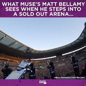 Ever wondered what it might feel like to be the frontman of Muse? Here's a taste! Oh... and you can win tickets to see the mighty Muse all week - listen to the Dave Berry Breakfast Show every morning to find out how 🎟 | Absolute Radio