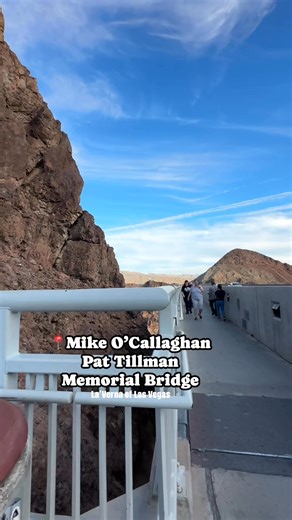 ✨Where Nevada meets Arizona , the Mike O’Callaghan–Pat Tillman Memorial Bridge stands tall above the Colorado River, a modern marvel beside the historic Hoover Dam. #lavernaoflasvegas #fblifestyle | La'Verna of Las Vegas