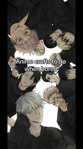 Anime Crafts Ideas for Boredom at School and Home