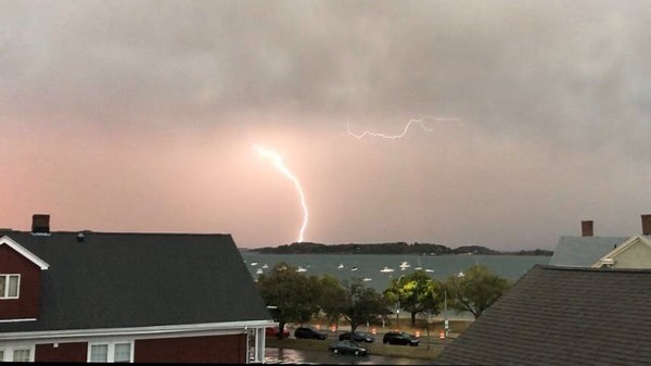 Severe Thunderstorms Cross New England, Knocking Out Power With Strong Winds