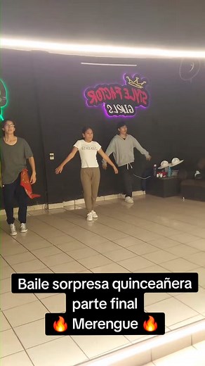 Baile Sorpresa Quinceañera: Parte Final con Merengue