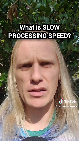 Coping with Slow Processing Speed in Autism