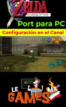Zelda - Ocarina del tiempo para PC - sin emuladores - versión 7.0.1