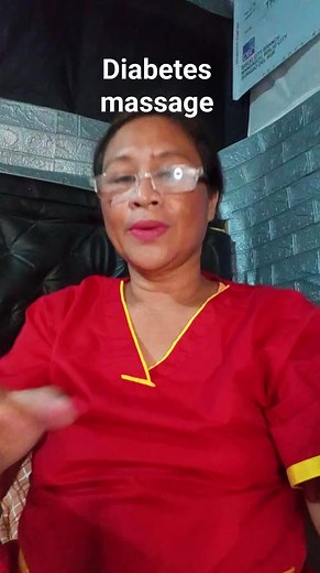 Diabetes massage #shortvideoinreels | Fe Medina