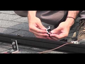 Installation of a Photovoltaic System 4: Installing the First Module