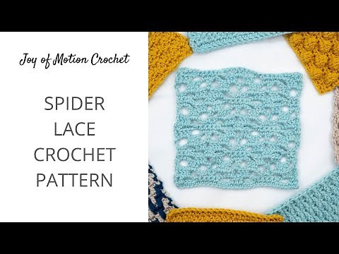Spider Lace Crochet Pattern