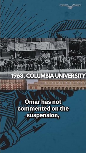 Ilhan Omar’s daughter suspended from Barnard College for anti-Israel protests #shorts
