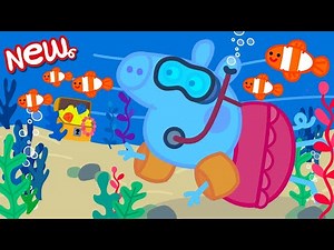 Les histoires de Peppa Pig 🐷 Plongée 🐷 NOUVEAUX épisodes de Peppa Pig