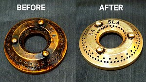 2K views · 28 reactions | Kitchen Tips | How to Clean Gas Burner at Home | Amazing Kitchen Tips and Tricks #cleaninggasburner #gasburnercleaning #tipsandtricks #amazingkitchentips #kitchenhacks #tastyfoodwithsageeta #howto | Tasty Food with sangeeta | Facebook