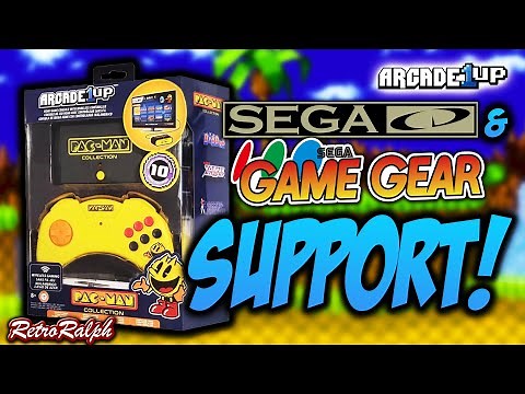 Arcade1Up Game Console - UPDATE - Play SegaCD & GameGear Games!